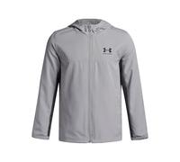 Under Armour Boy's Rival Woven Jacket Mod Gray/Castlerock/Black M M