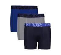 Under Armour Boy's Sticker Pop 2-Pack Boxer Set (Big Kids), Midnight Navy Multi Three Pack, S