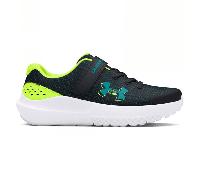 Under Armour Boys Surge 4 AC Running Shoes Colour: Black, Size: 1.5 UK