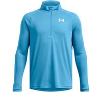 Under Armour Junior Tech 2.0 Half Zip T-Shirt - Blue - Size XL/B