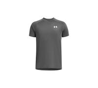 Under Armour Boys' Tech 2.0 Short Sleeve, Fast-Drying and Comfortable Sportswear, Boys' T-Shirt with Streamlined Fit for Sports, PE and Casual Wear,Castlerock / / White,YLG