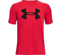 Under Armour Boys Tech Big Logo Short Sleeve T-Shirt , Red (600)/Black , Medium