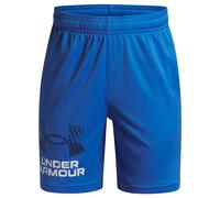 Under Armour Boys Tech Logo Short Size: Youth Medium 140-150CM, Colour: Blue