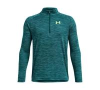 Under Armour Boys Tech Textured Half Zip Top - Blue - 13-14 Years