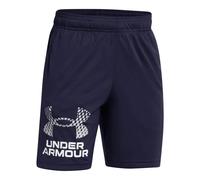 Under Armour Kid's Tech Logo Shorts Training Midnight (Blue) Youth M 140-150 cm