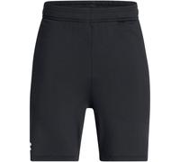 Under Armour Boys Tech Vent Jacquard Performance Gym Shorts in Blk/Wht - Black - Size 9-10Y