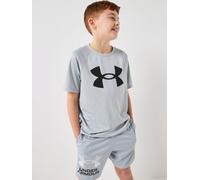 Under Armour Tech Big Logo Short-Sleeved T-Shirt Grey Black Kids - XS