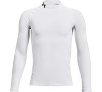 Under Armour Boys' UA CG Armour Mock LS, Ultra-Warm Thermal Long Sleeve Base Layer Top in a Polo Neck Style, Stretchy Winter Running Top with Anti-Odour Technology