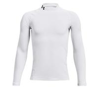 Under Armour Boys' UA CG Armour Mock LS, Ultra-Warm Thermal Long Sleeve Base Layer Top in a Polo Neck Style, Stretchy Winter Running Top with Anti-Odour Technology