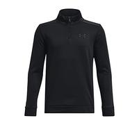 Under Armour Boys Armour Fleece 1/4 Zip Colour: Black, Size: Youth Extra Large 160-170CM