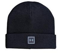 Under Armour Boys' UA Halftime Cuff Beanie, Black, One Size