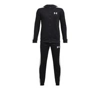 Under Armour Boy's Ua Knit Hooded Track Suit Two Piece Sets, Black, 14-16