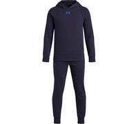 Under Armour Boys Ua Rival Fleece Suit Tracksuit Washed Navy 13 Years
