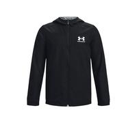 Under Armour Boy's Ua Sportstyle Windbreaker Jacket, Black, YXL
