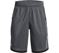 Under Armour Boys Ua Stunt 3.0 Breathable And Comfortable Gym Shorts With Anti-odour Technology, Soft Lightweight, Pitch Gray, YLG/G EU