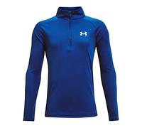 Under Armour Boys UA Tech 2.0 Half Zip Blue Atlantis 13 Years