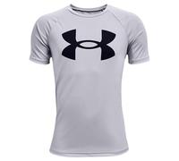UNDER ARMOUR Boys Training Tech Big Logo T-Shirt - Grey, Grey, Size Xs Grey
