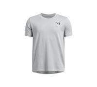 UNDER ARMOUR Junior Boys Training Tech Vent Jacquard T-Shirt - Grey, Mod Gray / / Black, Size S Mod Gray / / Black