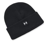 Under Armour Boys' Halftime Beanie, (001) Black / / White, One Size Fits Most