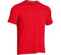 Under Armour Men CC Left Chest Lockup Short-sleeve Shirt - Red, XL