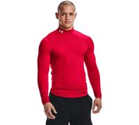 Under Armour Cg Armour Comp Mock Long Sleeve T-shirt Red M / Regular Men