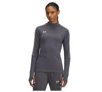 Under Armour Women's Challenger Midlayer, Soft and Comfortable Long-Sleeved Top with Thumbholes, Women's Sports Top Layer for Training and Workouts,Castlerock / / White,LG