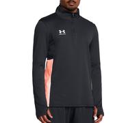 Under Armour Challenger Mens Running Top Black Long Sleeve Half Zip Run Jogging