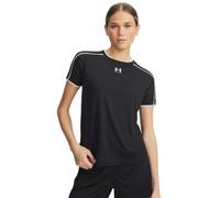 UNDER ARMOUR Womens Challenger Train Short Sleeve Top, Black, Size Xl, Women Black