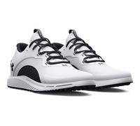UA Charged Draw 2 Spikeless Golf Shoes - White