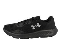 Under Armour charged pursuit 3 trainers in black & silver UK 3 (EU 36)