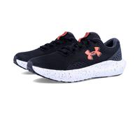Under Armour Men's Charged Surge 4 Sneaker, (004) Black/Anthracite/Ares Red, 11.5