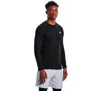Under Armour ColdGear Fitted Crew Long Sleeve Thermal Shirt - Black