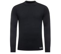 Under Armour Coldgear Armour Fitted Mock Base Layer Black Uk Size Medium