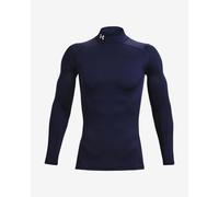 Under Armour Men's UA CG Armour Comp Mock, Men's Base Layer with a Polo Neck, Thermal Long Sleeve Top for Winter Running and Skiing with Anti-Odour Technology