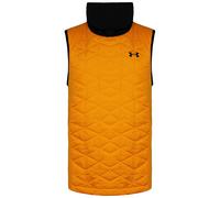 Under Armour ColdGear Mens Yellow/Black Reactor Run Vest - Multicolour - Size Small