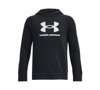 UNDER ARMOUR Junior Boys Rival Fleece Hoodie - Black/White, Black/White, Size M Black/White