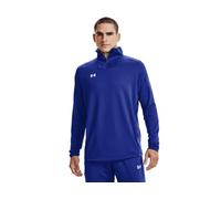 Under Armour Command Mens Quarter Zip, Royal-white, 4XL