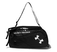 Under Armour Contain Duo SM Duffle Bag 'Black White' 1361225-001 F