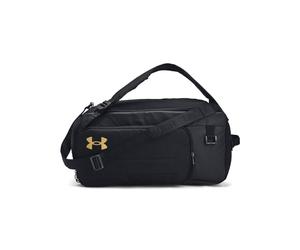 Under Armour Contain Duo Unisex Adults Duffel Bags, Black,Size S, Black / / Metallic Gold, S