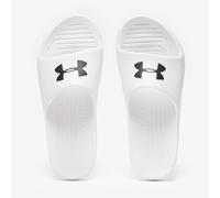 Under Armour Unisex UA CORE PTH SL Slide Sandal, White, 8 UK