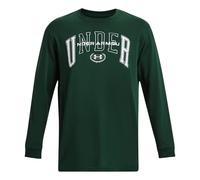 Under Armour Crest Heavyweight Long Sleeve T-shirt 'Green' 1379576-322 L