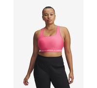 Under Armour Women's Mid Bra, Comfortable and Breathable Women's Sports Bra, Supportive Racer Back Gym Bra with Removable Cups