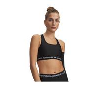 Under Armour Crossback Medium Impact Sports Bra Black S Woman