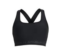 Under Armour Women UA Crossback Mid Bra, comfortable and long-wearing sports bra for women, running bra with removable cups