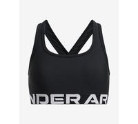 Under Armour Crossback Sports Bra Black White Kids - XL