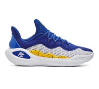 Under Armour Curry 11 Dub Unisex Shoes, Blue/Yellow, 12 UK
