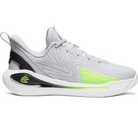 Under Armour Curry 12 Anti Gravity - Boys' Grade School (Grey/Volt/White), Halo Gray-black, 4