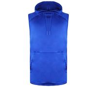 Under Armour Curry Blue Mens UNDRTD Sleeveless Loose Hoodie 1362000 400 - Size Small