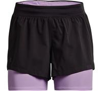 Under Armour Damen Sportbekleidung Shorts Iso Chill Run 2N1 Short Gry 166128