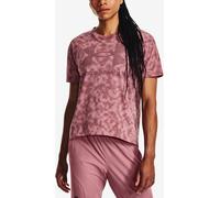 Under Armour Damen T Shirt Logo Aop Heavyweight Ss Pnk 1386913